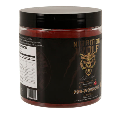 Pre-Workout 120 Gummies – Kreatin, Koffein & Beta-Alanin für Power