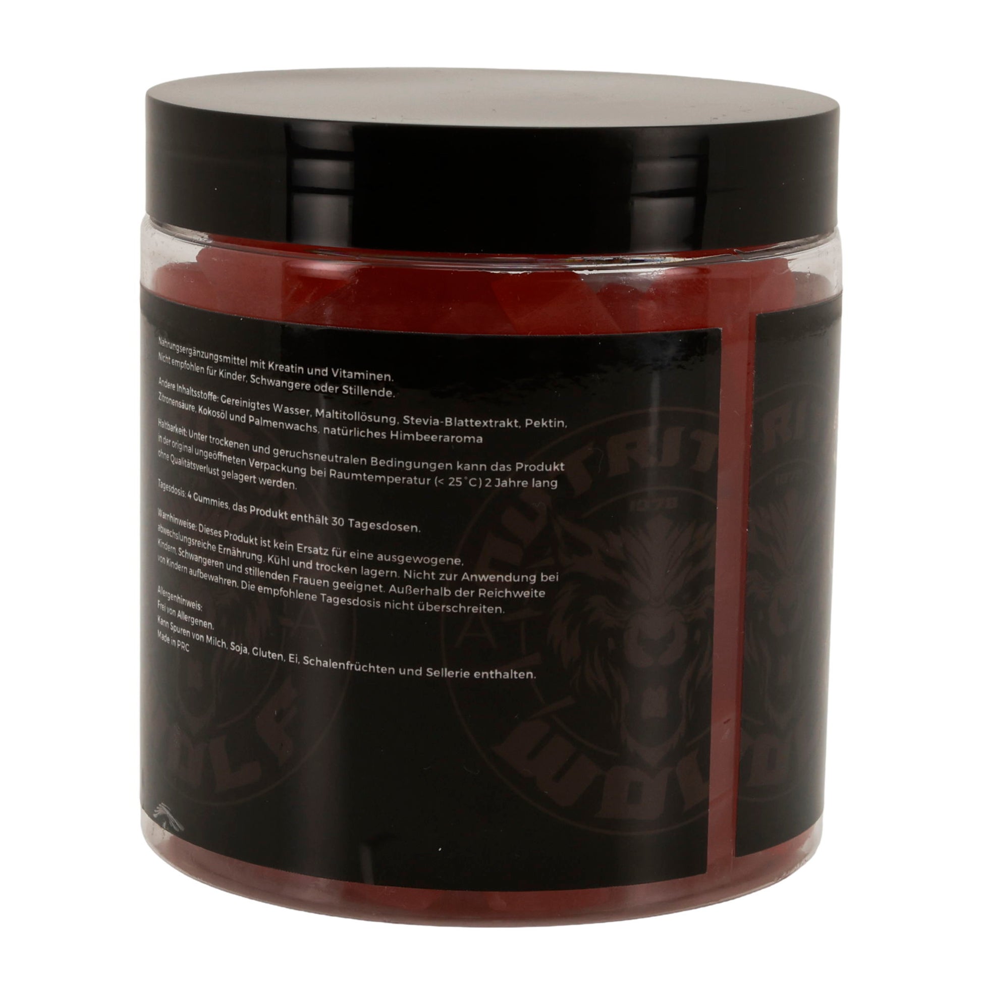 Pre-Workout 120 Gummies – Kreatin, Koffein & Beta-Alanin für Power