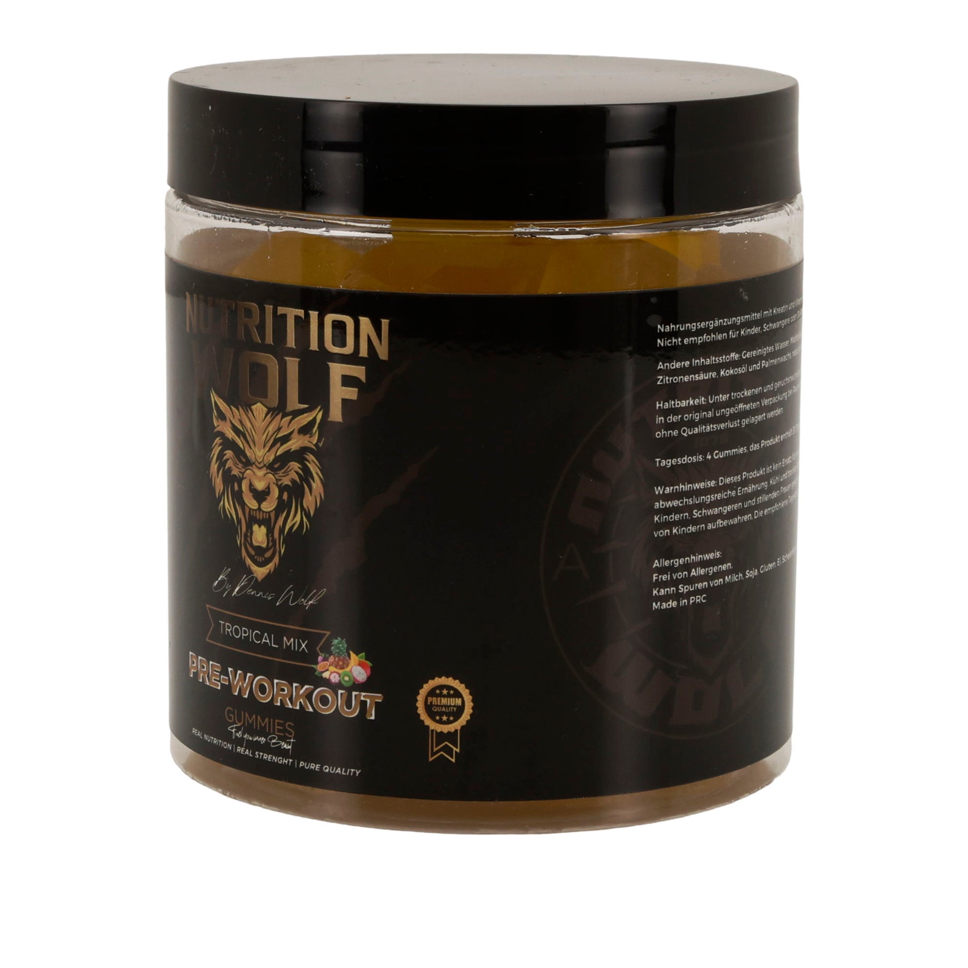 Pre-Workout 120 Gummies – Kreatin, Koffein & Beta-Alanin für Power