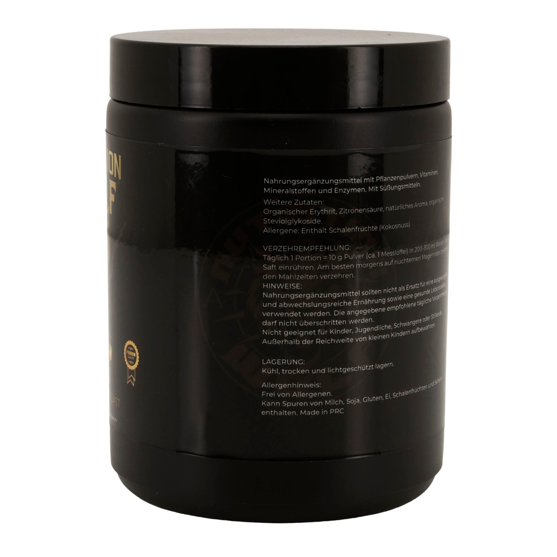 Greens Pulver 300 g, Superfood-Mix mit Spirulina & Antioxidantien