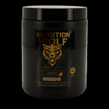 Greens Pulver 300 g, Superfood-Mix mit Spirulina & Antioxidantien Orange