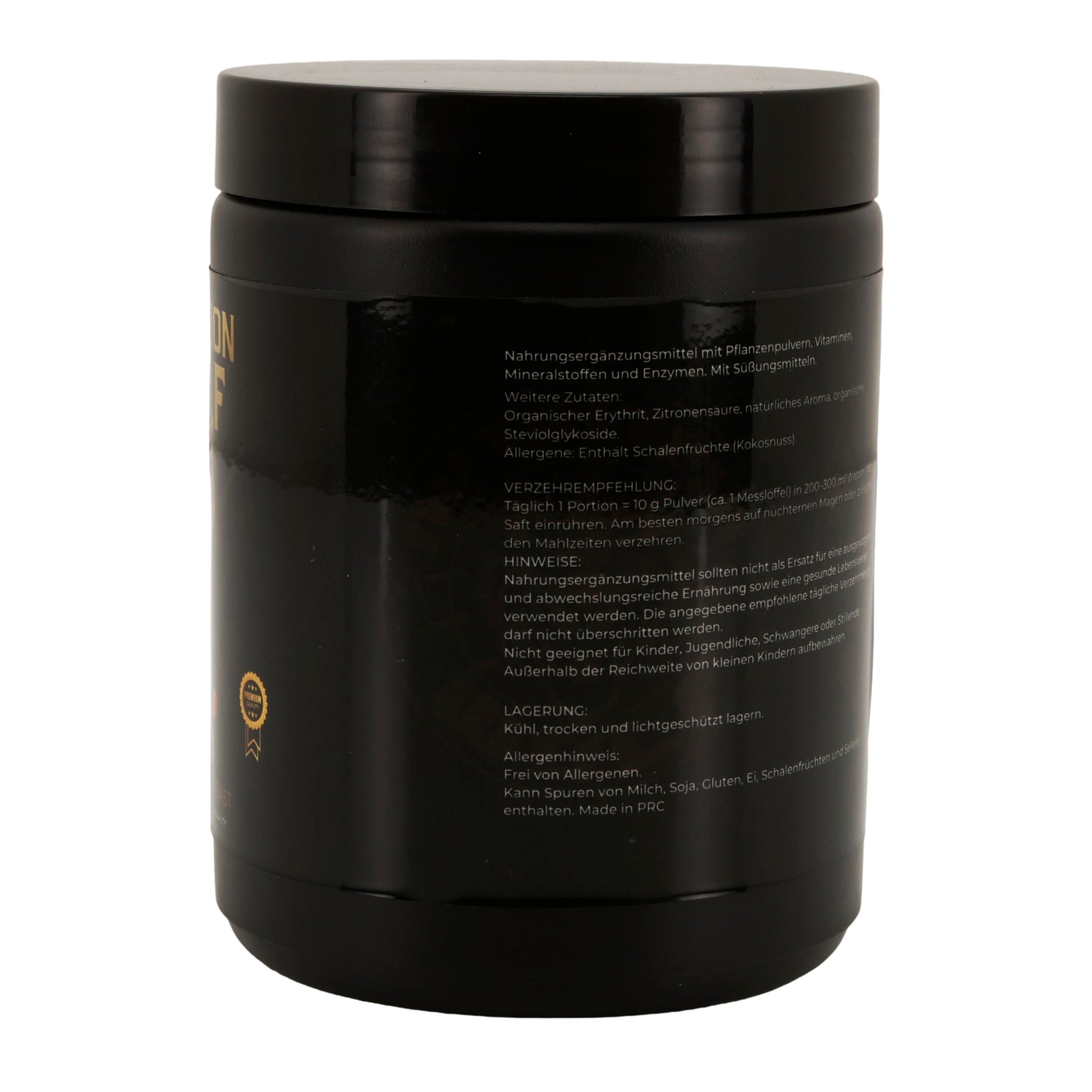 Greens Pulver 300 g, Superfood-Mix mit Spirulina & Antioxidantien
