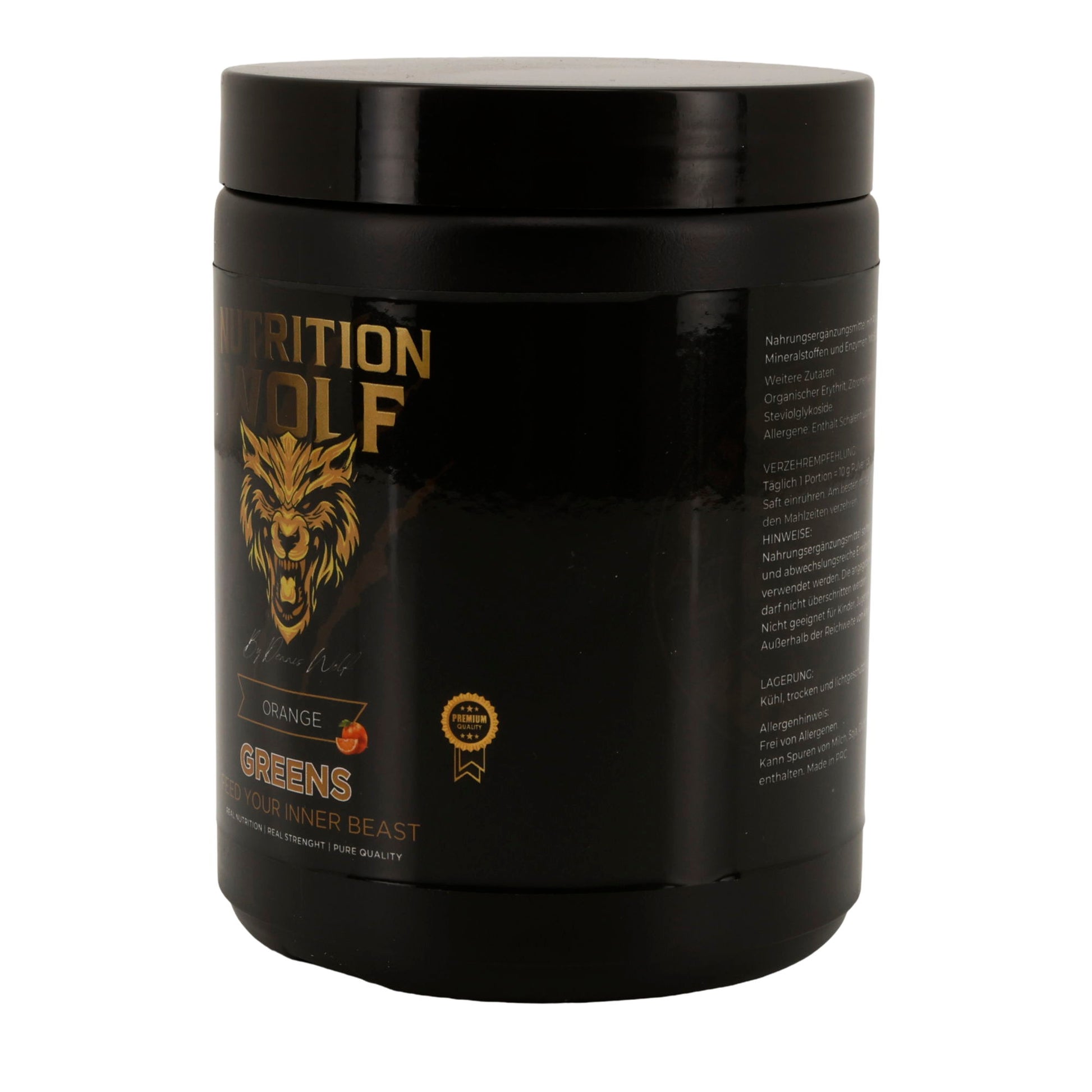 Greens Pulver 300 g, Superfood-Mix mit Spirulina & Antioxidantien