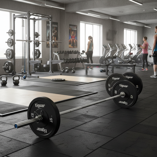 Verchromte Women's Olympic Bar 201 cm Robust & ideal für Training – Maße & Details