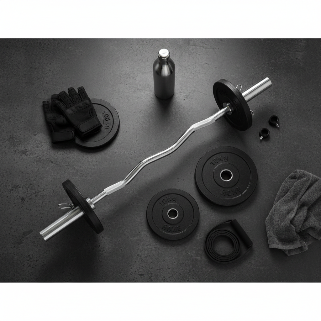Curl Bar 120 cm Ergonomische SZ-Hantel für gezieltes Armtraining – Maße & Details