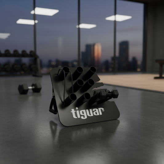 Bar Stand – Bodenständer für 8 Langhanteln vertikale Aufbewahrung