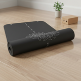 Yoga Basis Mat – Leichte, rutschfeste Matte für dynamisches Yoga – Seitenansicht