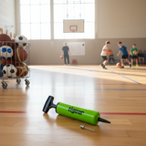 Small Fitness Ball Pump, kompakte Pumpe für Fitness- & Sportbälle – Seitenansicht