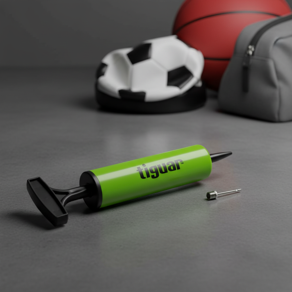 Small Fitness Ball Pump, kompakte Pumpe für Fitness- & Sportbälle – Maße & Details
