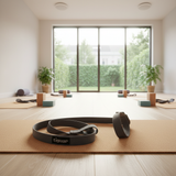 Yogagurt 2-in-1 – Tragehilfe und Dehngurt für Yoga & Stretching – im Einsatz