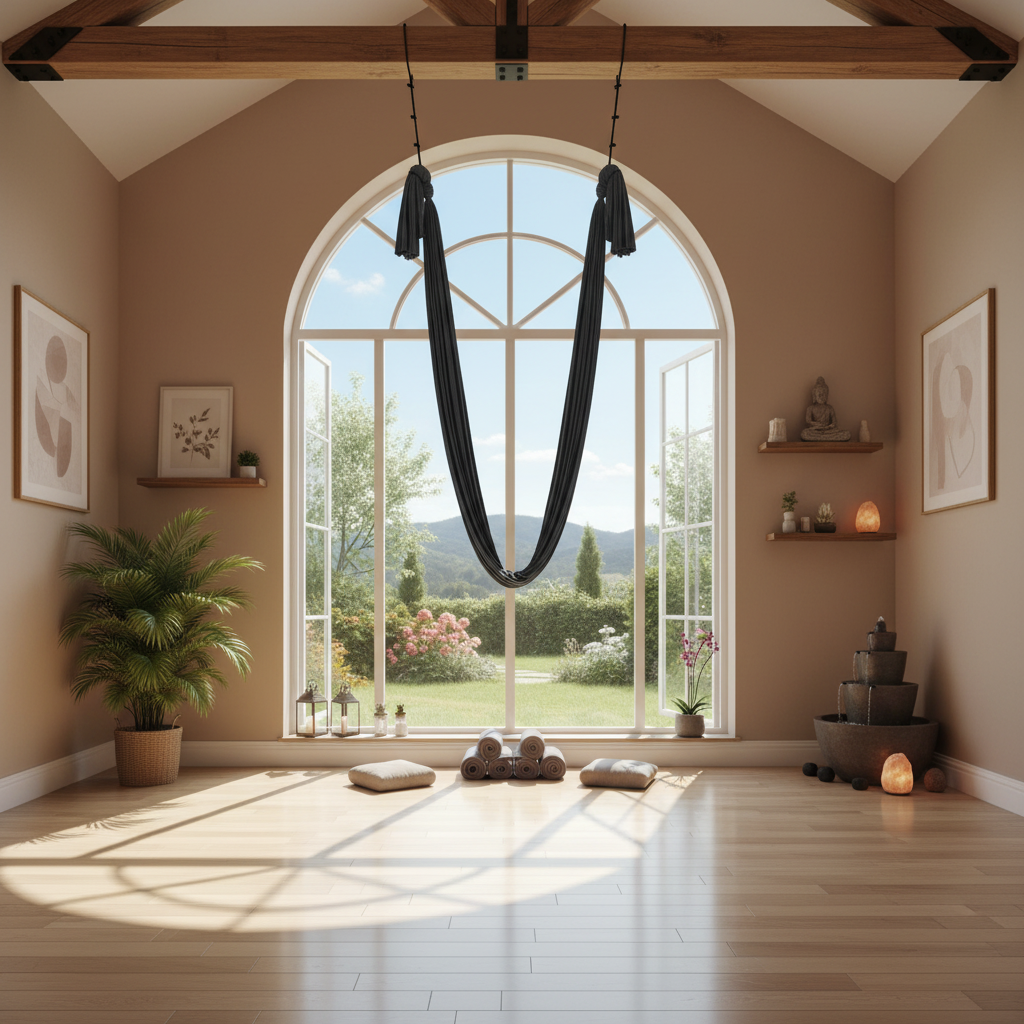 Aerial Hammock 6 m – Profi Yoga-Hängematte für Akrobatik & Yoga – Maße & Details