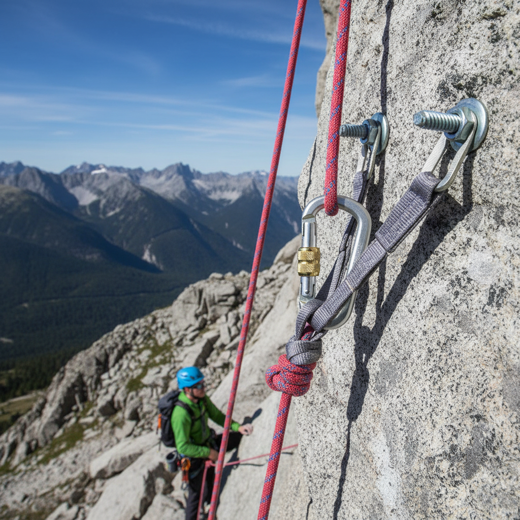 Ovalkarabiner – starker Stahlkarabiner für Aerial Hoops & Silks – im Einsatz