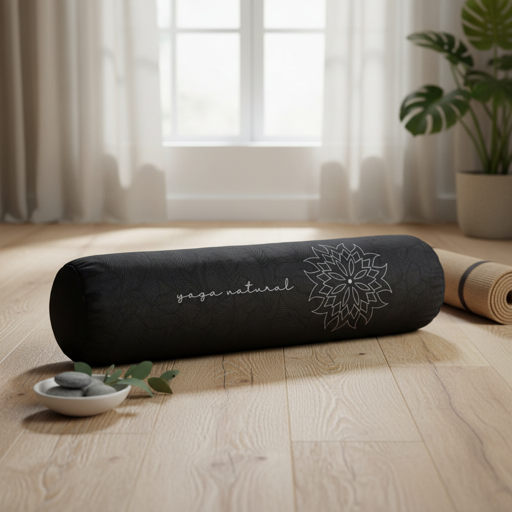Yoga Bolster – Nachhaltiges Yogakissen mit Buchweizenfüllung – Maße & Details