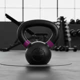 RAW Guss-Kettlebell – Profi-Gewicht für funktionelles Training – Seitenansicht