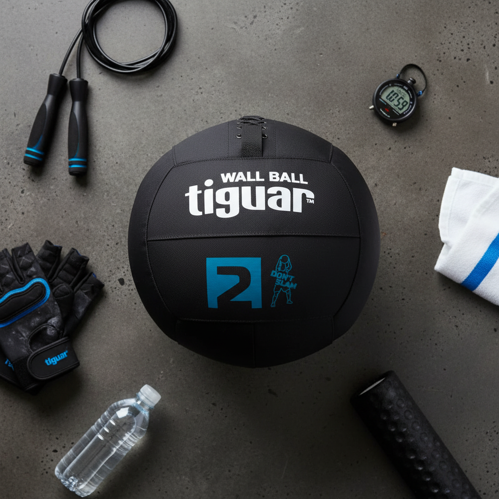 Wall Ball – vielseitiger Trainingsball für funktionelles Workout – im Einsatz