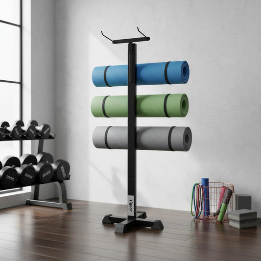 Mat Rack – Robuster Mattenhalter für Yoga, Fitness & Studio