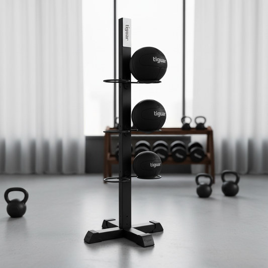 GymletiX Ball Rack – kompakter Ständer für Medizin- & Slam Balls