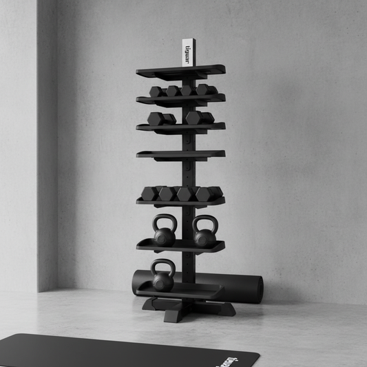 Universal Rack – Fitness-Regal für Kettlebells, Powerbags & Co.