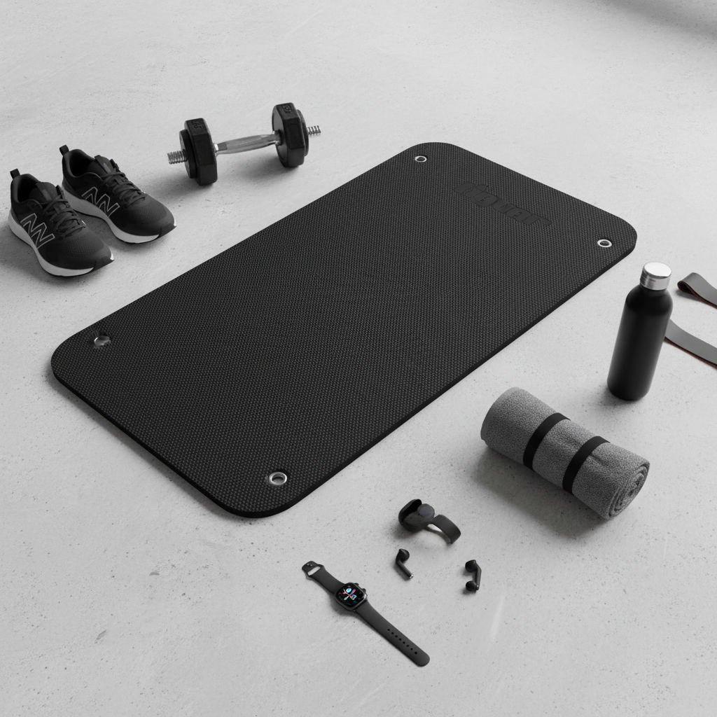 Comfort Mat – Hochwertige Fitnessmatte für intensives Training – im Einsatz