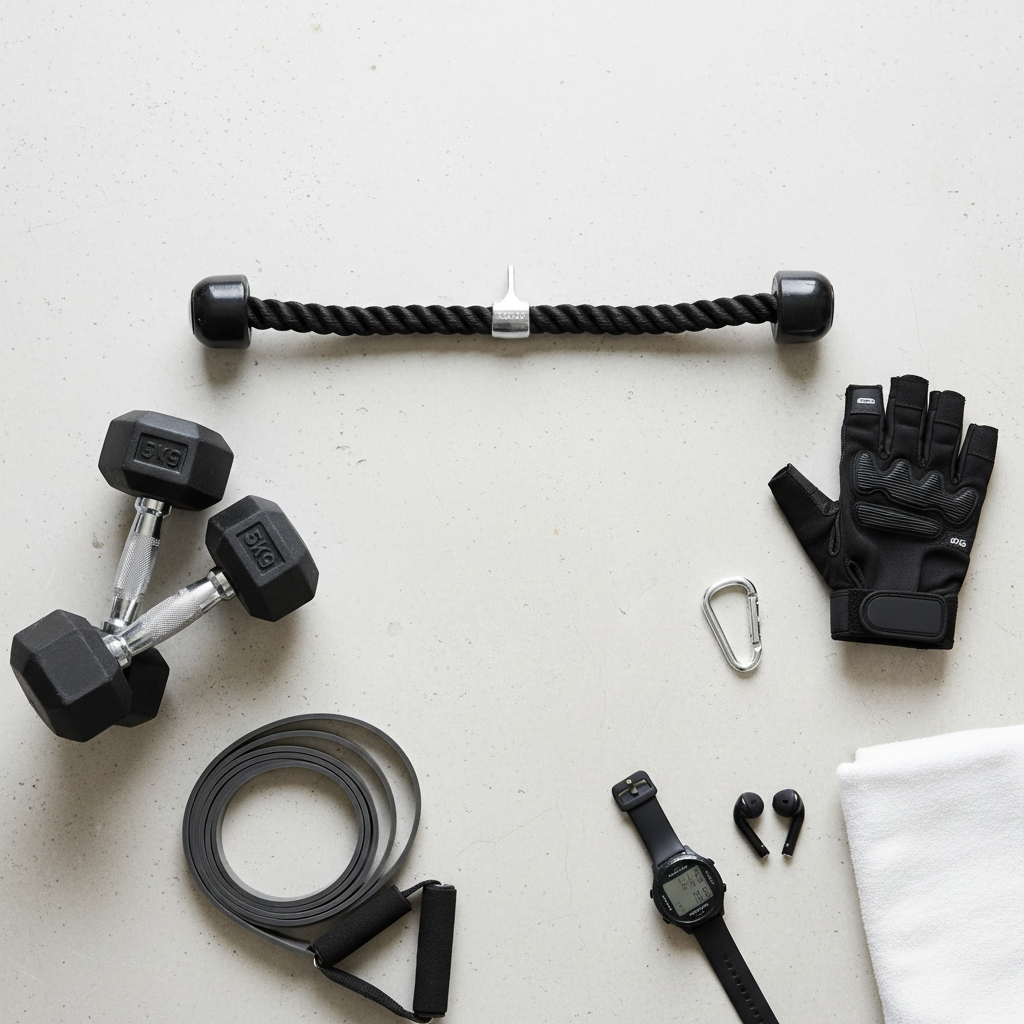 Cable Rope – Nylon-Zugseil für Trizeps, Bizeps & Core-Training – Maße & Details
