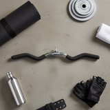 Gebogener Kabelgriff 70 cm für Bizeps, Trizeps & Schultertraining – Maße & Details