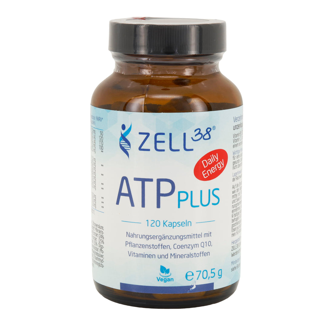 ATP Plus Daily Energy 120 Kapseln – Energie, Fokus & Vitalität