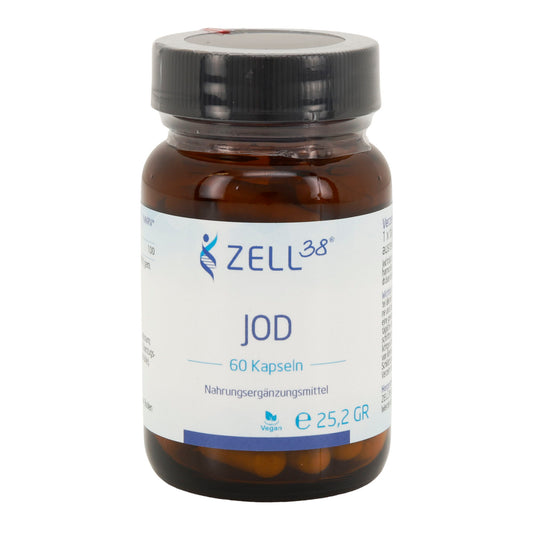 Jod 60 Kapseln – Braunalgen für Schilddrüse & Stoffwechsel Default Title