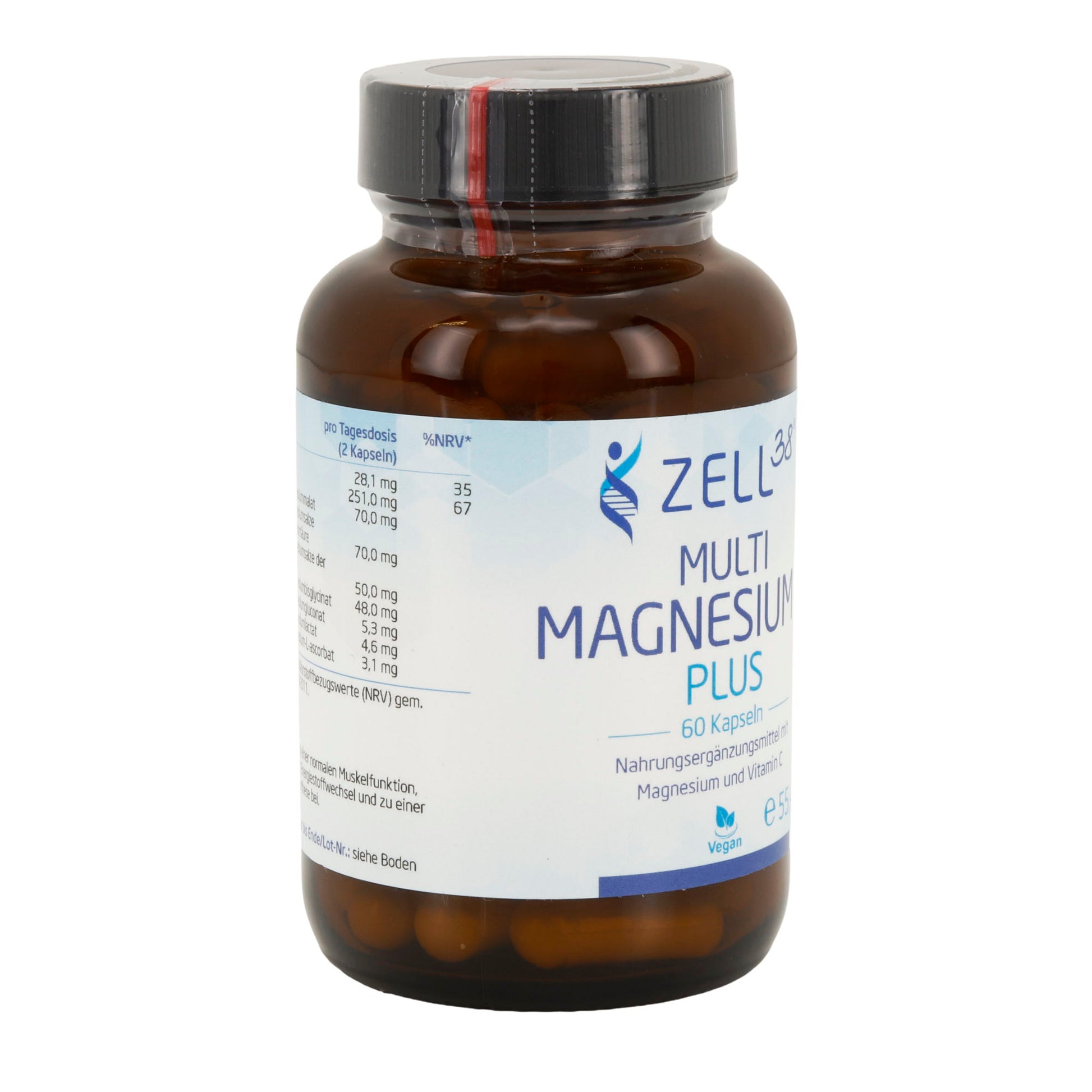 Multi Magnesium 7 Plus 60 Kapseln – 7 Magnesiumarten & Vitamin C