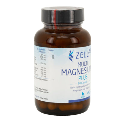 Multi Magnesium 7 Plus 60 Kapseln – 7 Magnesiumarten & Vitamin C