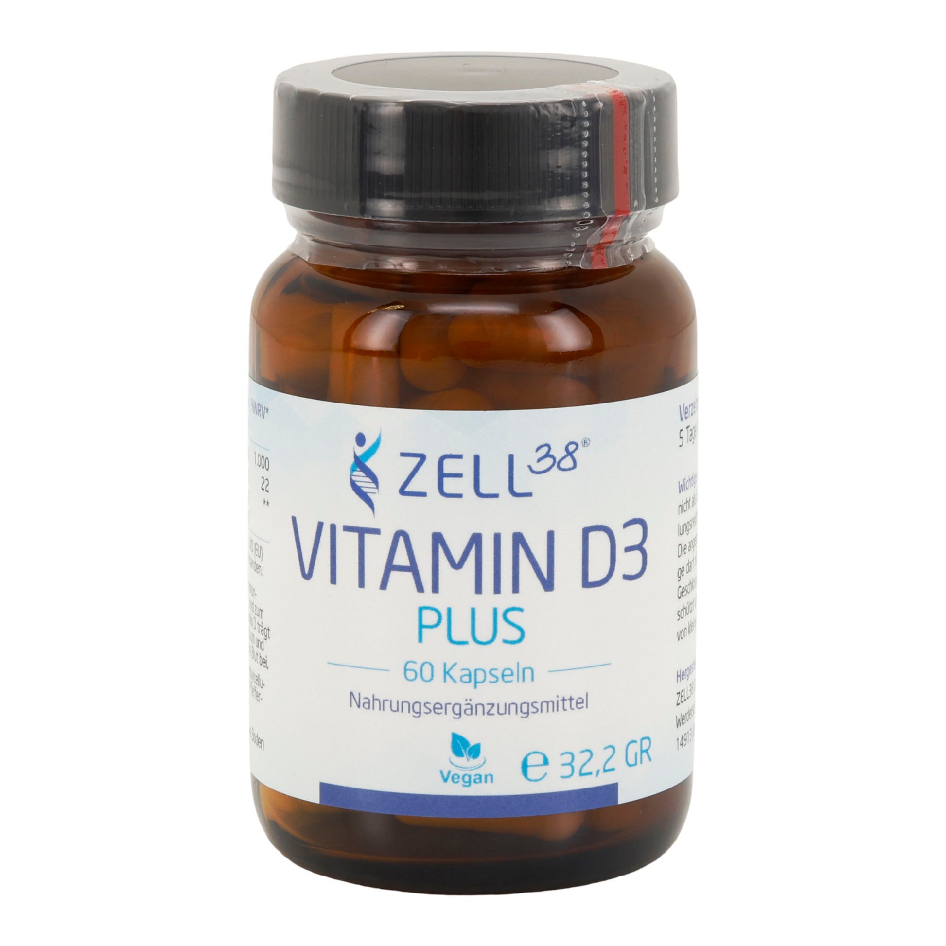 Vitamin D3 Plus – 60 Kapseln für Knochen, Muskeln & Immunsystem Default Title