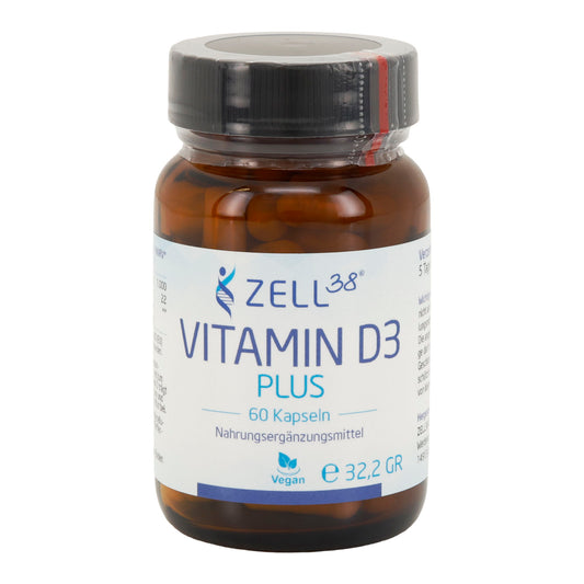 Vitamin D3 Plus – 60 Kapseln für Knochen, Muskeln & Immunsystem Default Title