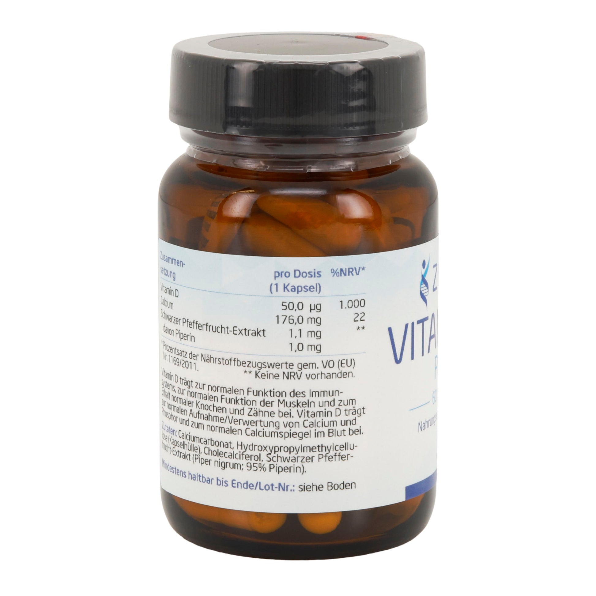 Vitamin D3 Plus – 60 Kapseln für Knochen, Muskeln & Immunsystem