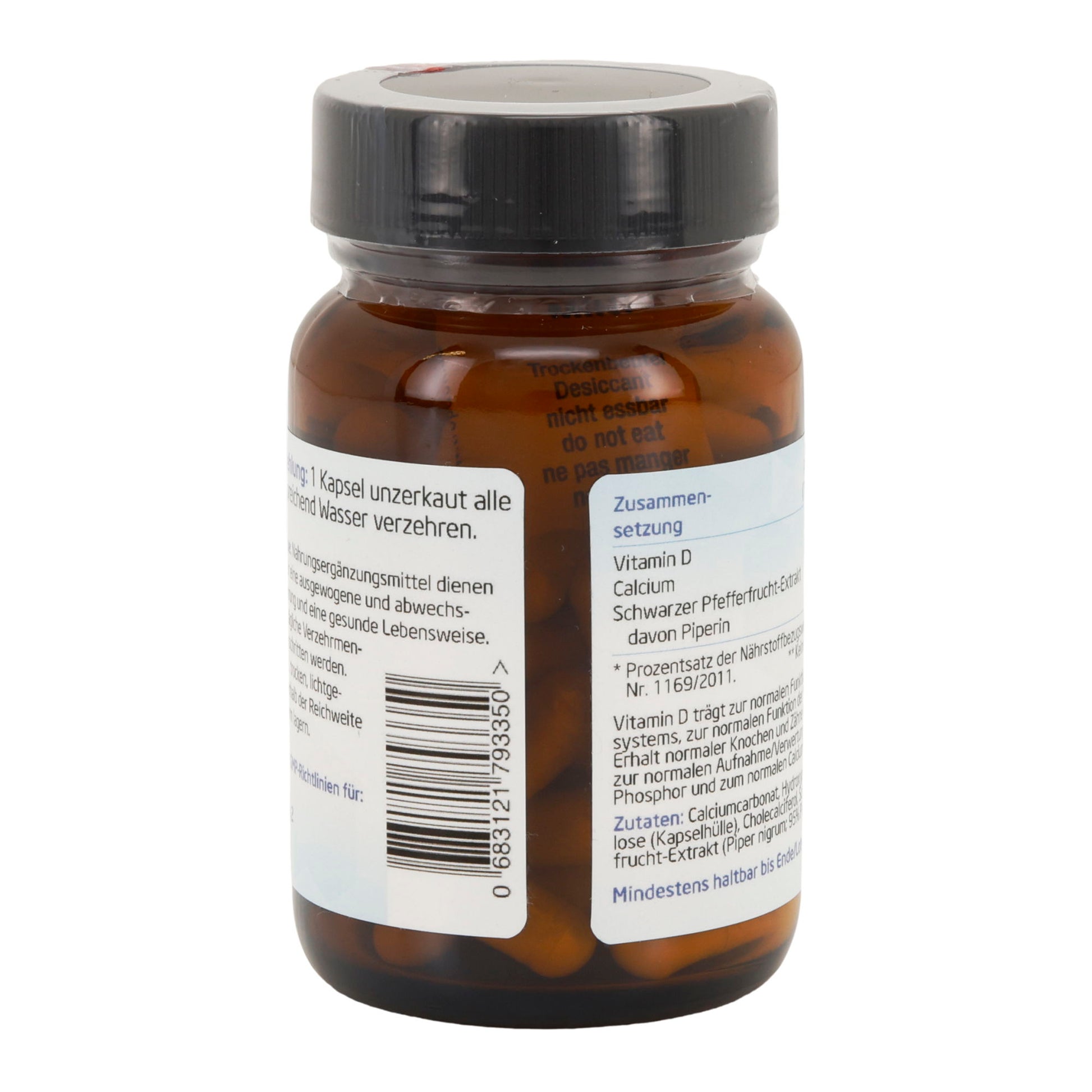 Vitamin D3 Plus – 60 Kapseln für Knochen, Muskeln & Immunsystem