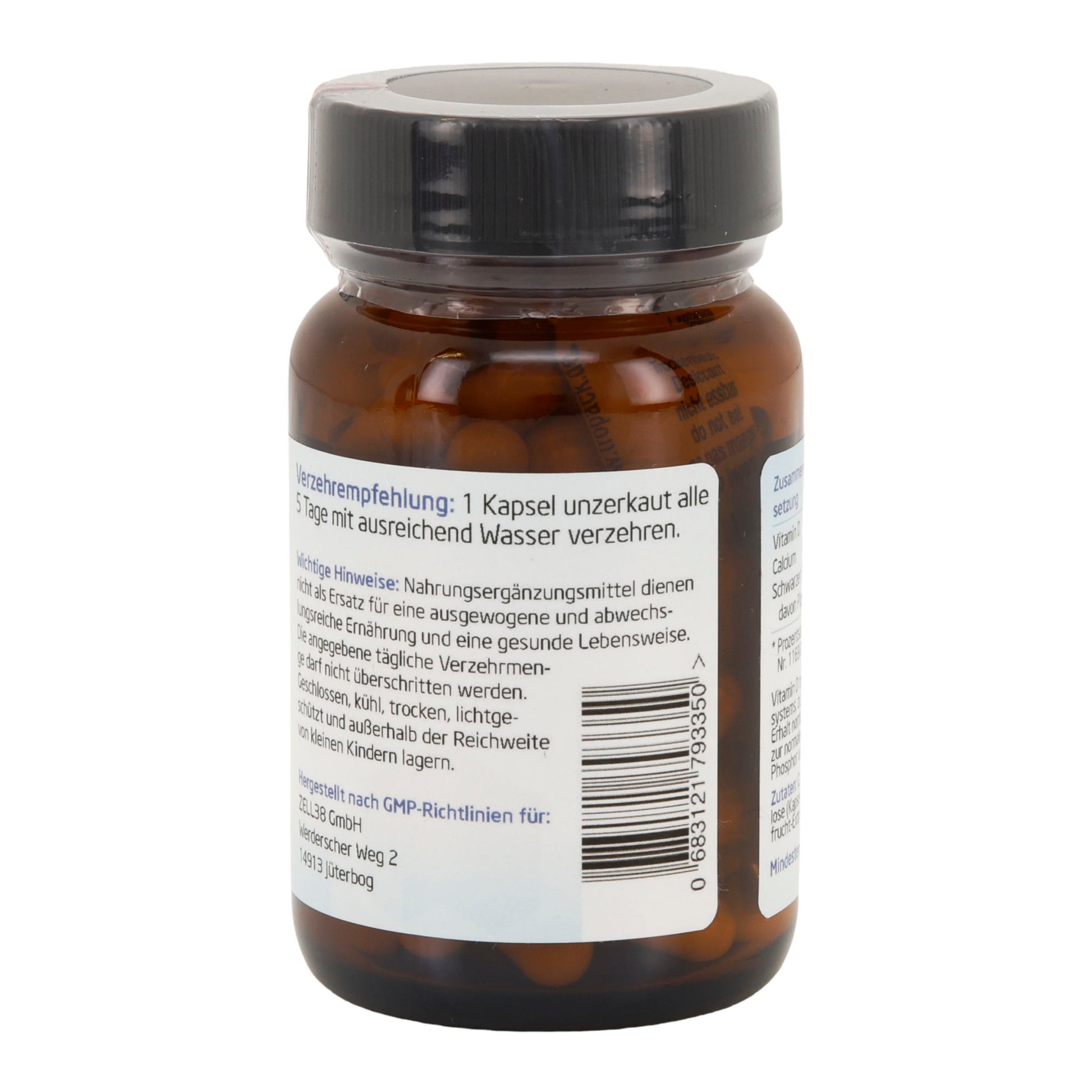 Vitamin D3 Plus – 60 Kapseln für Knochen, Muskeln & Immunsystem