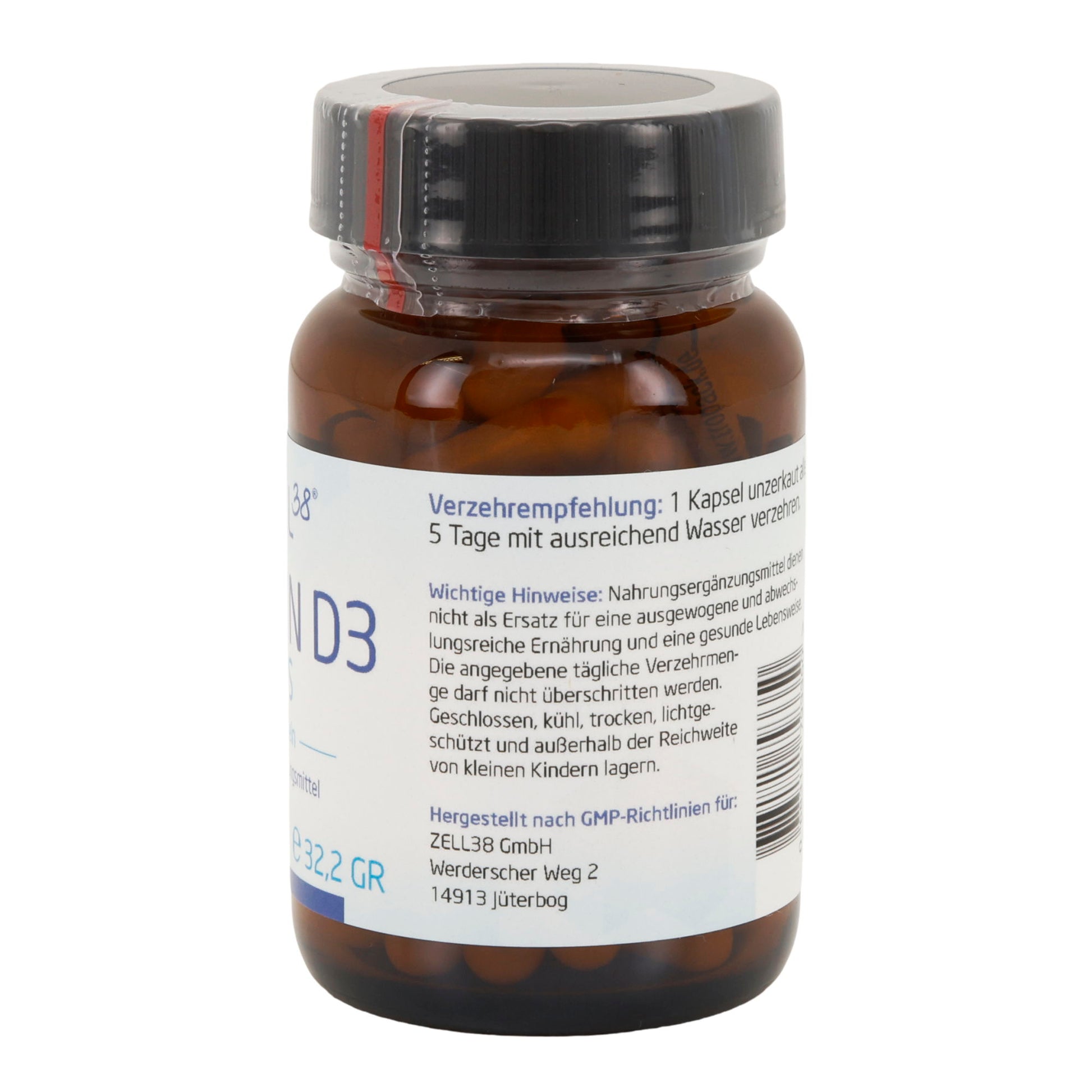 Vitamin D3 Plus – 60 Kapseln für Knochen, Muskeln & Immunsystem