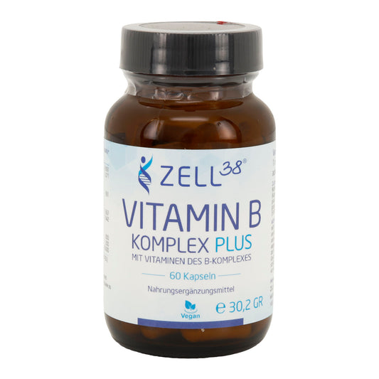 Vitamin B Komplex 60 Kapseln – Unterstützt Energie & Vitalität Default Title