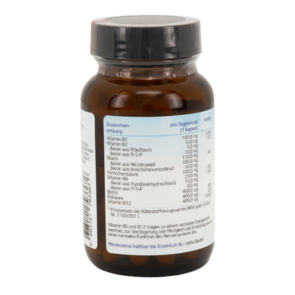 Vitamin B Komplex 60 Kapseln – Unterstützt Energie & Vitalität