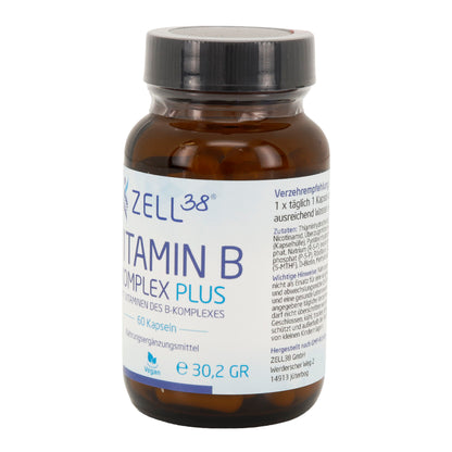 Vitamin B Komplex 60 Kapseln – Unterstützt Energie & Vitalität