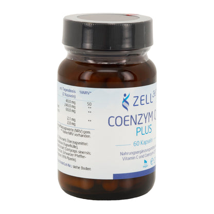 Coenzym Q10 Plus 60 Kapseln – Cordyceps, Vitamin C & Piperin