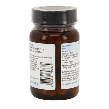 Coenzym Q10 Plus 60 Kapseln – Cordyceps, Vitamin C & Piperin