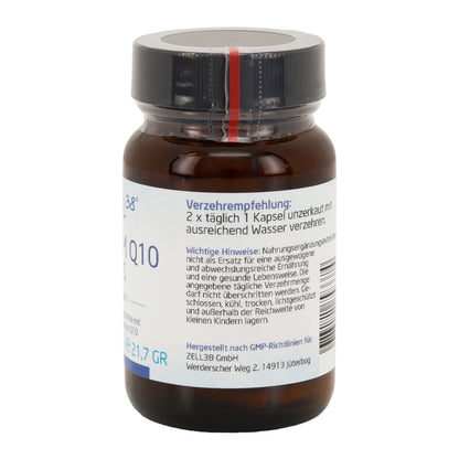 Coenzym Q10 Plus 60 Kapseln – Cordyceps, Vitamin C & Piperin