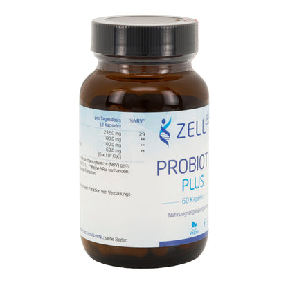 Probiotic Plus 60 Kapseln Für Darmflora, Verdauung & Immunsystem