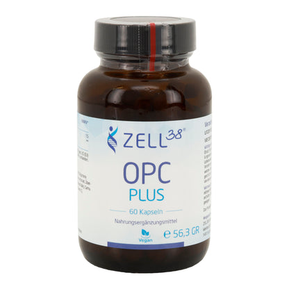 OPC Plus 60 Kapseln – Traubenkern & Vitamin C für Zellschutz