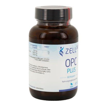 OPC Plus 60 Kapseln – Traubenkern & Vitamin C für Zellschutz