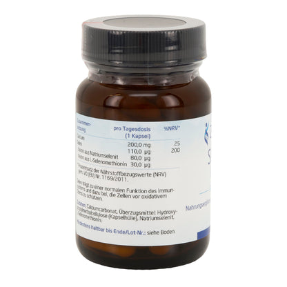 Selen 60 Kapseln – Hochdosiert für Immunsystem & Zellschutz