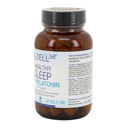 Healthy Sleep 60 Kapseln Unterstützt Schlaf, Entspannung & Nerven