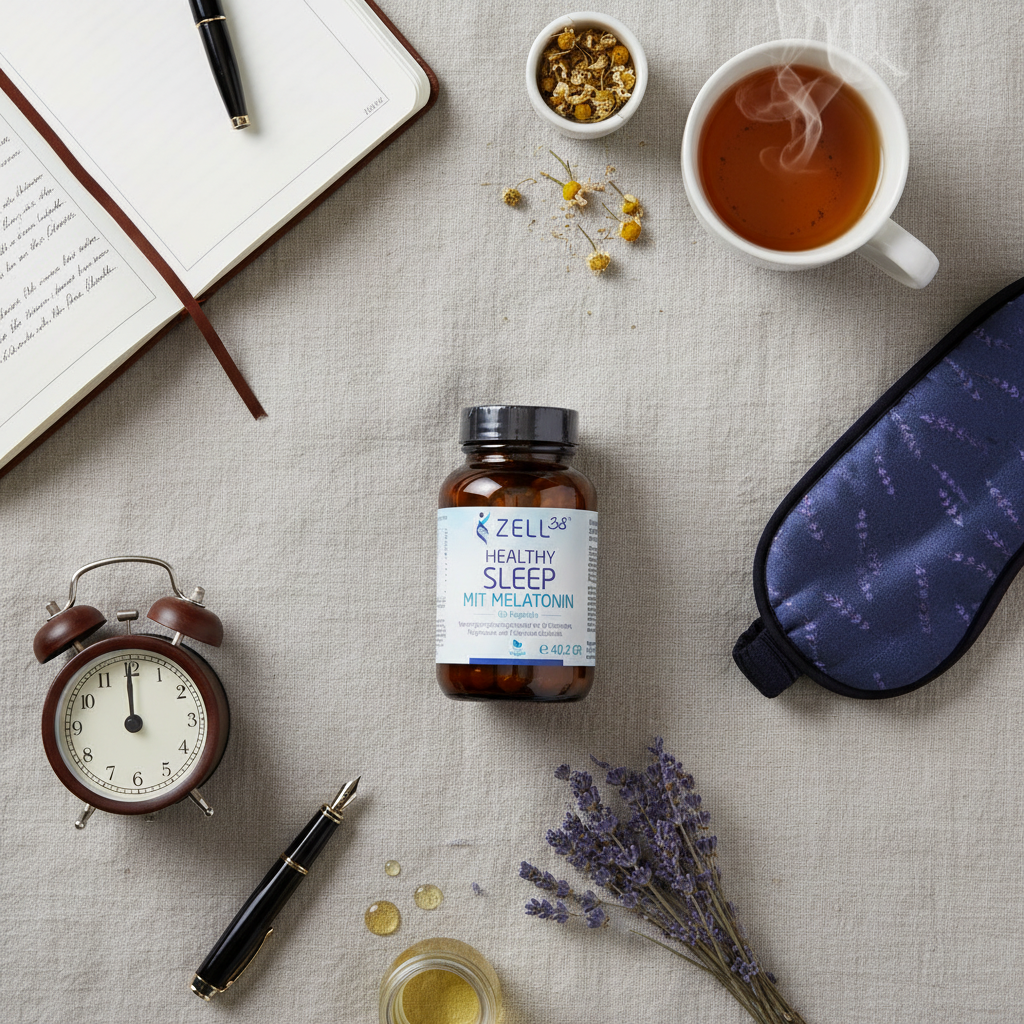 Healthy Sleep 60 Kapseln Unterstützt Schlaf, Entspannung & Nerven – Anwendung & Dosierung