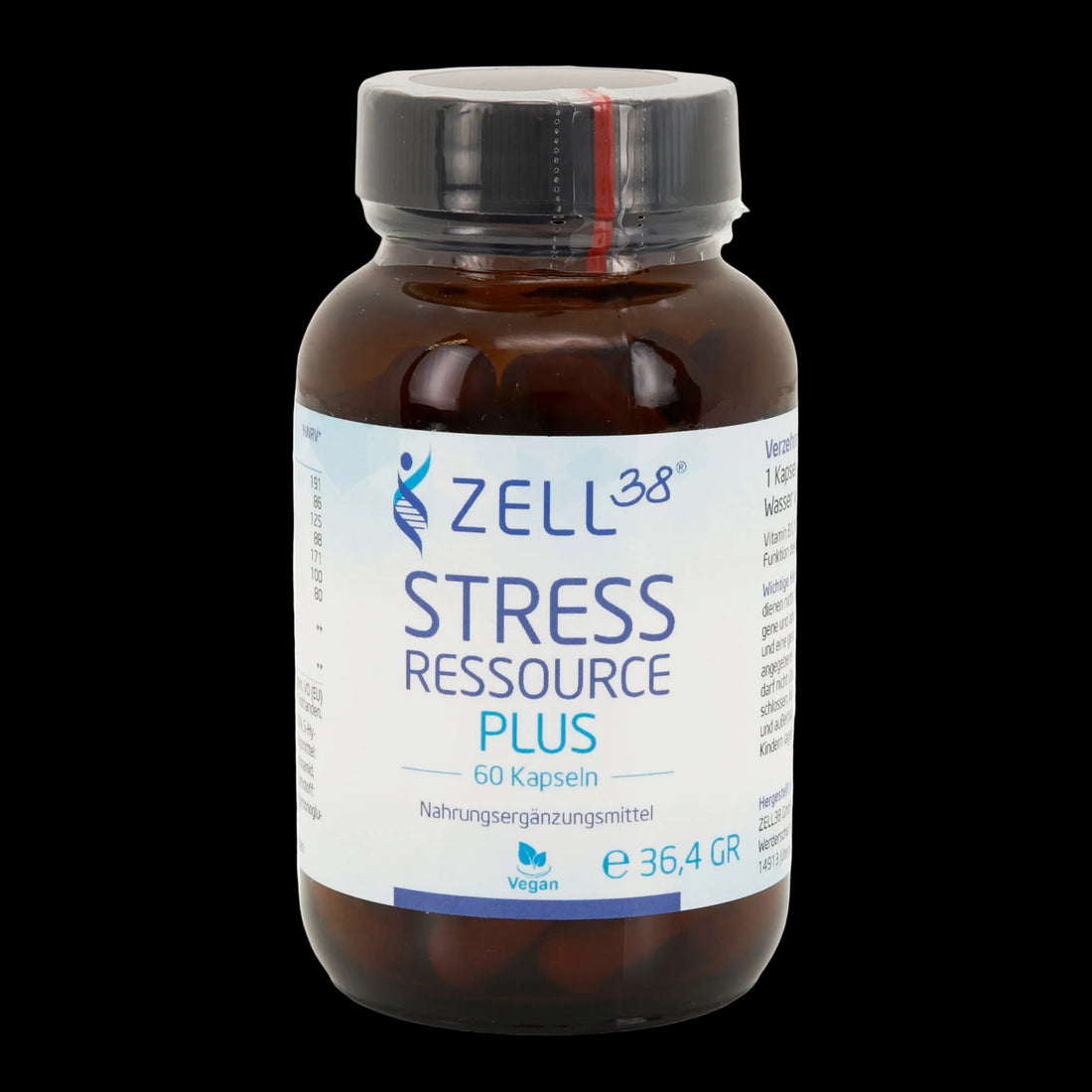 Stress Ressource Plus 60 Kapseln – Für Nerven, Energie & Balance – vitamine kaufen | Gymazing