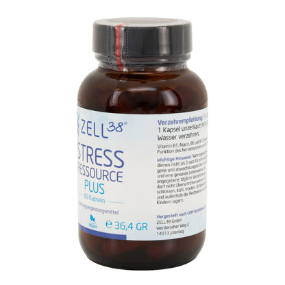 Stress Ressource Plus 60 Kapseln – Für Nerven, Energie & Balance