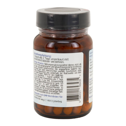 Zink Komplex Plus 30 mg – 60 Kapseln für Immunsystem & Haut